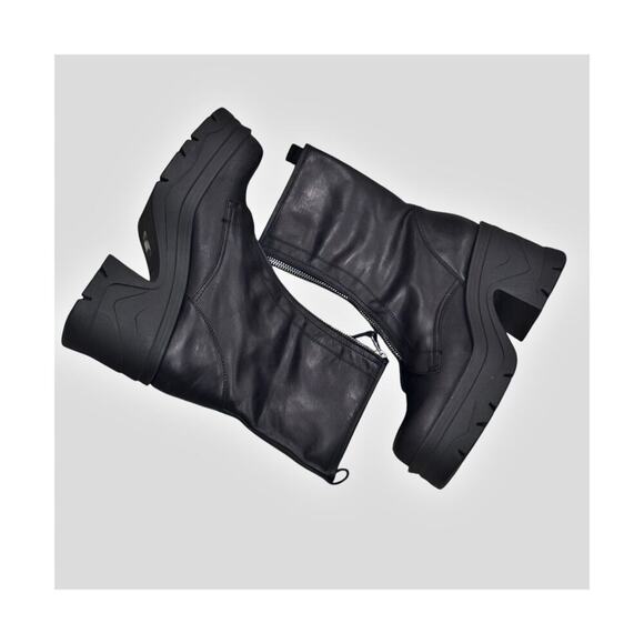 Free People Women's Black Myles Zip Front Boot Size 9 NWB - Picture 6 of 13